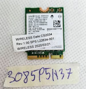 Prvotni HP Omen 15-DC Wi-Fi brezžična WLAN kartica L22634-001 del za prenosnik - rabljeno
