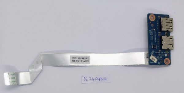 Prvotni USB modul za prenosni računalnik HP Pavilion 15-r210nt - ZS051 LS-A993P NBX0001JX00 - rabljeno
