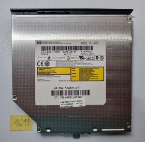 Pristno HP Pavilion G7-1117CL CD DVD-RW pogon z oblogo - TS-L633 574285-FC1 - rabljeno