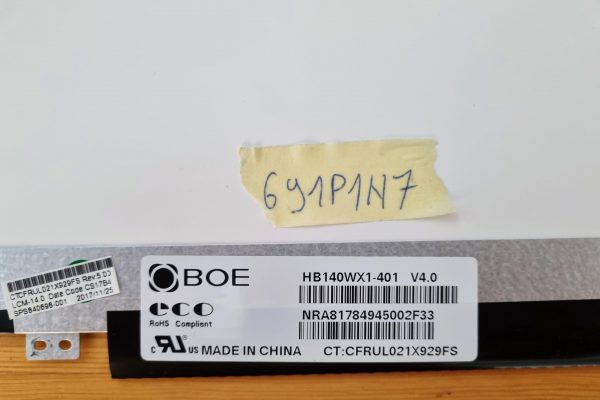 Pristna HP ProBook 640 G2 - Pokrovna plošča - 840656-001 - rabljeno - Image 3