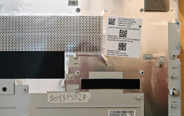 Prvovrstni pokrov spodnjega dela ohišja za prenosnik HP ProBook 650 G5 15,6 L58712-001 6070B1599802 Delovi za prenosnike - rabljeno - Image 2