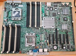 Pristna matična plošča HP Proliant ML350 G6 511775-001 4K1035 461317-001 - Preizkušena in zanesljiva - rabljeno