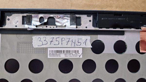 Prvotni HP ZBook 15u G3 839528-001 Zadnji pokrov - OEM zamenjava - rabljeno - Image 3