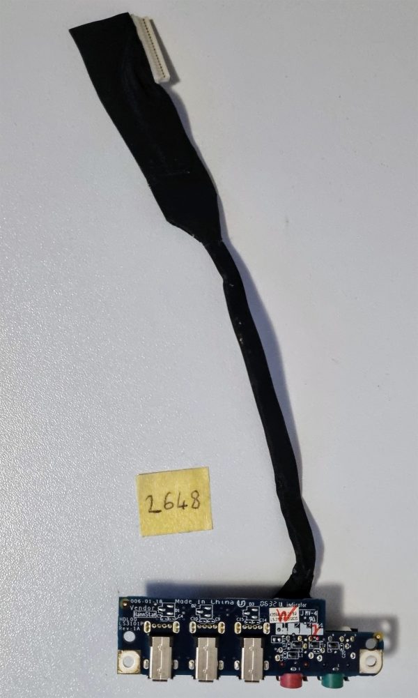 Pravi IBM Lenovo 3000 C200 USB kabel DC020008Z00 | Delovi za prenosnike po vsem svetu - rabljeno - Image 2
