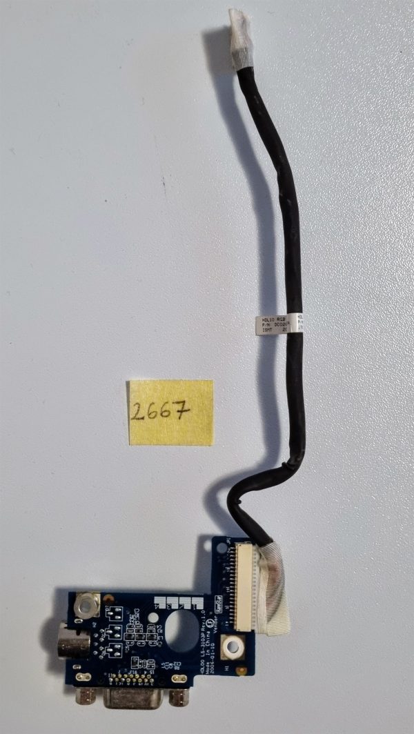 Lenovo VGA S-Video plošča LS3103P 4559AT39L01 za 3000 N100 0768 z kablom OEM - rabljeno - Image 2