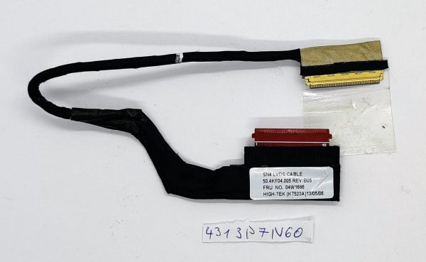 Pristen LCD VIDEO KABEL za LENOVO THINKPAD T430S T430Si T420Si T420S 04W1686 - rabljeno