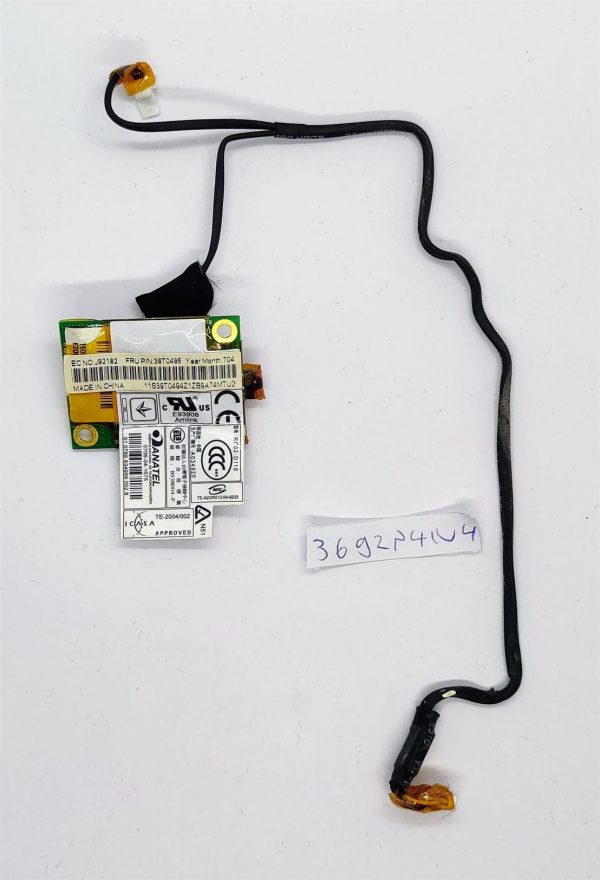 Pristen Lenovo T61 Bluetooth modul J92182 39T0495 - OEM prenosni računalniki - Pošiljanje po vsem svetu - rabljeno