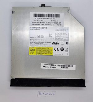 Prvotni pisalni enota CDDVD±RW 45N7592 DS-8A8SH za prenosnike Lenovo ThinkPad Edge E530. - rabljeno