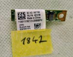 Prvotna Lenovo ThinkPad Mini 10 X100E serija Bluetooth kartica 60Y3199 - rabljeno