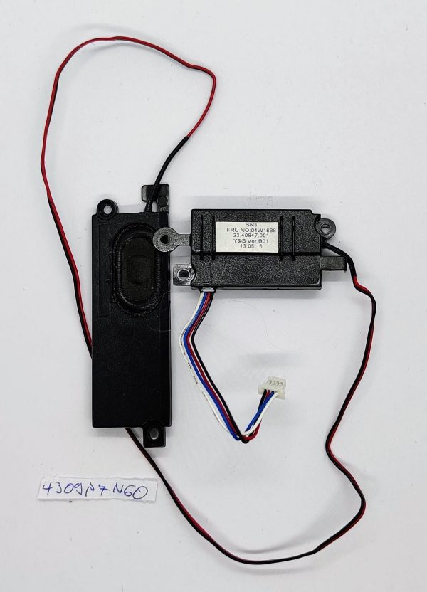 Prvovrstni komplet vgrajenih zvočnikov za prenosnik Lenovo ThinkPad T420S T430S FRU 04W1688 - rabljeno