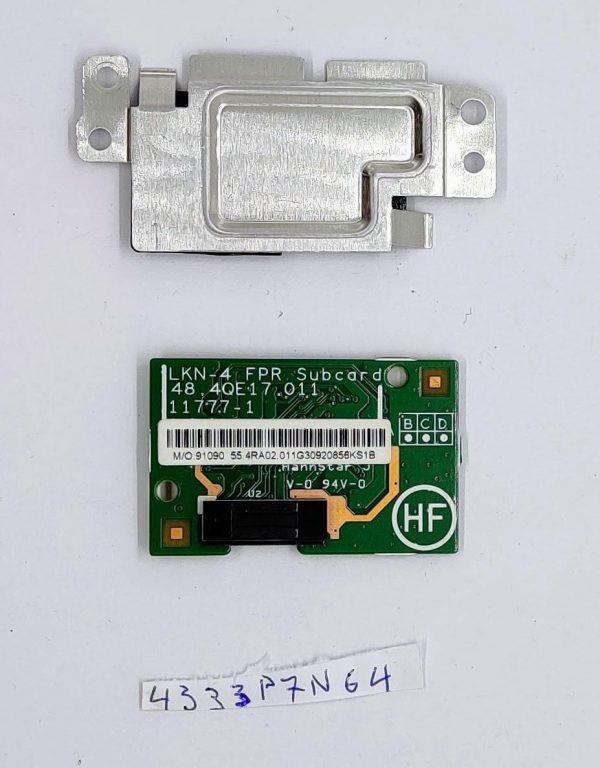 Pristna Lenovo ThinkPad T430s plošča za branje prstnih odtisov 48.4QE17.011 - rabljeno