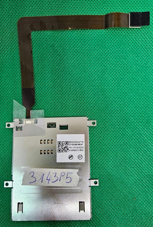 Pristen čitalnik pametnih kartic Lenovo ThinkPad T450 00HW553 04X5475 4X5393 Delovni deli za prenosnike - rabljeno