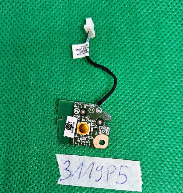 Prvovrstna Lenovo ThinkPad T460S T470S plošča za gumb za vklop + kabel NS-B082 | Delovi za prenosnike - rabljeno