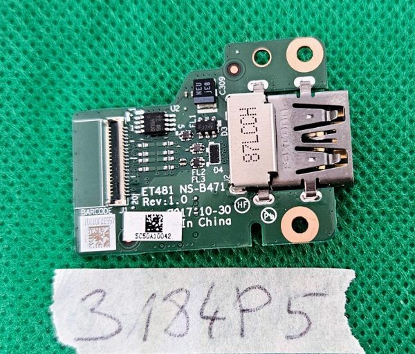 Prvotni USB modul za Lenovo ThinkPad T480s + Flex P/N NS-B471 | Delovni deli za prenosnike - rabljeno