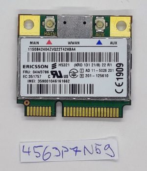 Prvovrstna Lenovo Thinkpad T530 T530i WWAN mobilna širokopasovna kartica 04W3786 - rabljeno