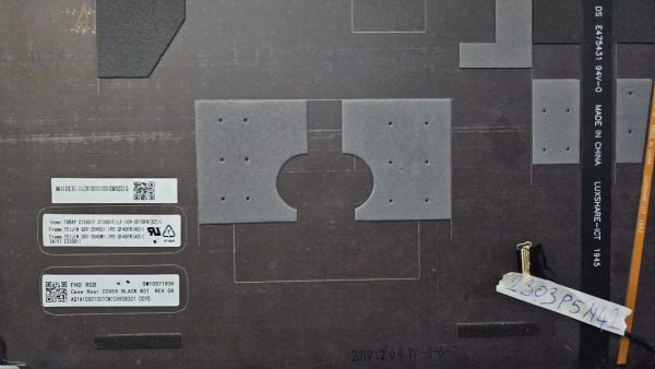 Pristno Lenovo Thinkpad X1 Carbon 7. generacije LCD zadnji pokrov - OEM zamenjava - rabljeno - Image 3