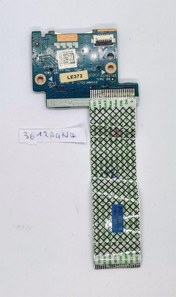 Pristna plošča za bralnik SD kartic za prenosnike HP ProBook 440 G2, 450 G2, 470 G2 - OEM zamenjava. - rabljeno - Image 2