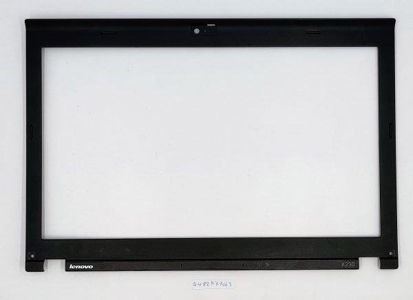 Pristen sprednji okvir LCD za ThinkPad X220 X230 FRU št. 04W2186 - rabljeno