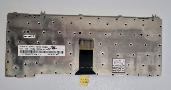 Prvotna črna tipkovnica za Lenovo prenosnike - model BCF85 F31 F41 3000 C100 N100 N220 N220M | Deli za prenosnike - rabljeno - Image 2