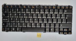 Prvotna črna tipkovnica za Lenovo prenosnike - model BCF85 F31 F41 3000 C100 N100 N220 N220M | Deli za prenosnike - rabljeno