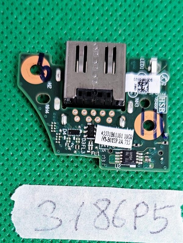 Pristna USB priključna plošča za LENOVO ThinkPad T470s 20HF 20HG 20JS 20JT NS-B083 NS-B083P - Delovni deli za prenosnike - rabljeno