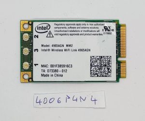 Prava brezžična kartica 4965AGN brezžična Wifi WLAN kartica ASUS A7S - rabljeno