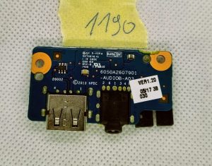 HP 350 G2 SD USB avdio plošča s kablom 6050A2607901 - rabljeno