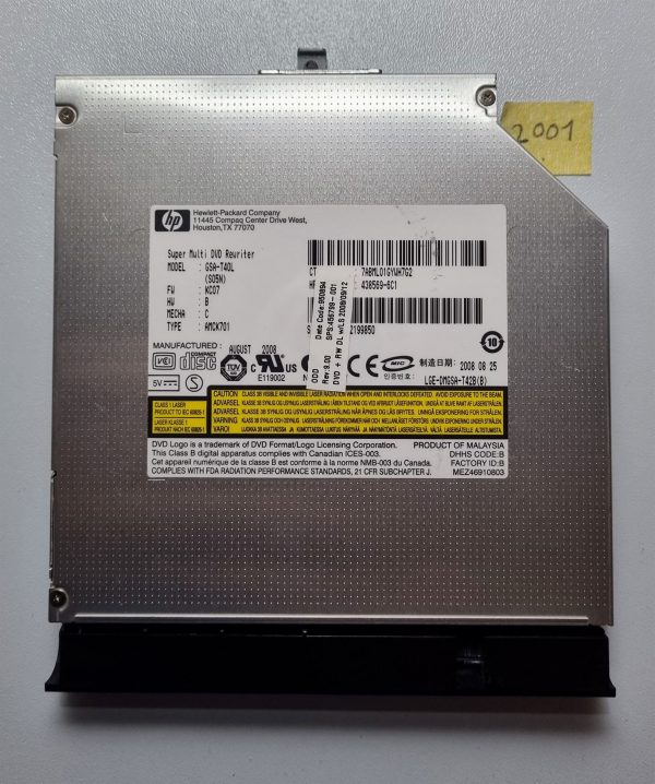 HP 417182-001 GSA-T40L Super Multi DVD pisalni pogon - Originalna OEM, hitra dostava! - rabljeno