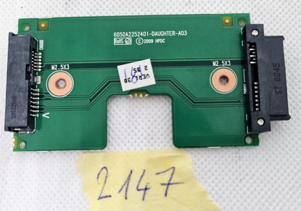 HP 6050A2252401 Pravi priključni modul za optični pogon za ProBook 4710S - rabljeno