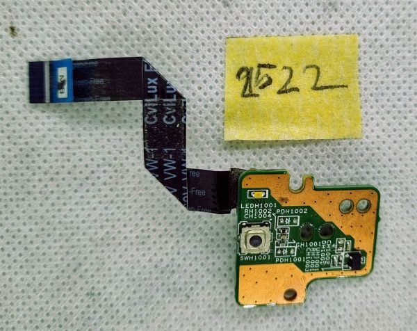 HP 630 - 01015EF00-600-G Zamenjava kartice za gumb za vklop - Originalni del - rabljeno - Image 2