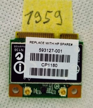 HP 635 TPN-F104-5 Wi-Fi WiFi kartični modul 593127-001 - Originalna zamenjava - rabljeno