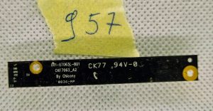 HP 6735S prenosni računalnik kamera plošča 001-67063L-B01 - rabljeno