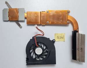 HP Compaq 6820s ventilator za procesor 443917-001 + hladilna rebra 456606-001 6043B0034701 kombinacija - izboljšana toplotna rešitev - rabljeno