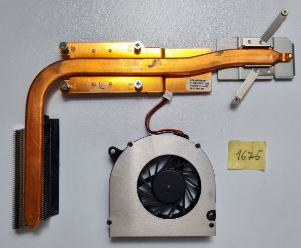 HP Compaq 6820s ventilator za procesor 443917-001 + hladilna rebra 456606-001 6043B0034701 kombinacija - izboljšana toplotna rešitev - rabljeno - Image 2