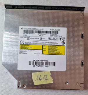 HP DVD-RW zapisovalnik optičnih diskov brez okvirja SU-208FB 700577-FC2 - rabljeno