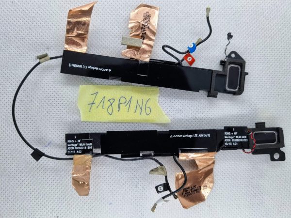 HP Elite X2 1012 G1 Lr zvočniški komplet 6036B0161701 - rabljeno