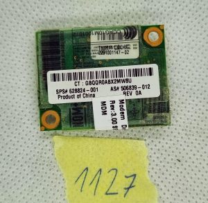 Modem plošča HP EliteBook 2540p s kablom 628824-001 - rabljeno
