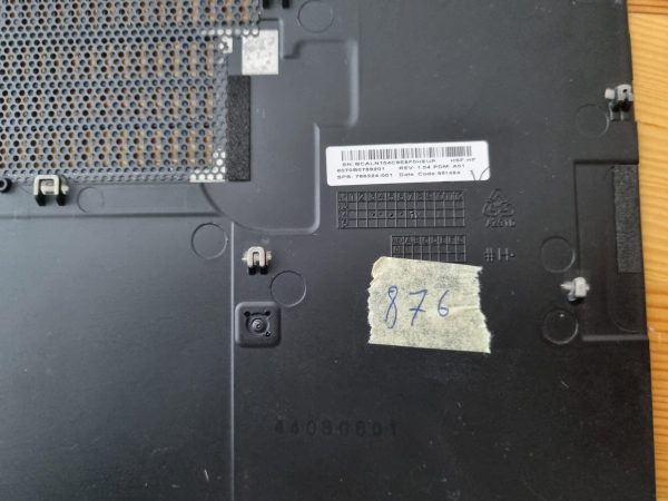 HP EliteBook 840 G1 spodnji pokrov/ zadnja plošča - 766324-001 - rabljeno - Image 3