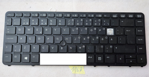 Tipkovnica HP EliteBook 840 G1 - Posamezne tipke 731179-B71 (osvetljene) - rabljeno