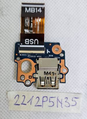"USB majhna plošča z ravnim kablom za HP EliteBook 840 G5, 745 - Originalni nadomestni del (6050A2925701)" - rabljeno
