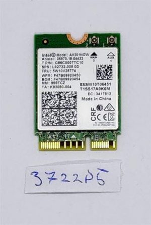 Pravi WiFi modul AX201NGW za prenosnik HP EliteBook 840 G7, nadgradnja Intel Wireless. - rabljeno