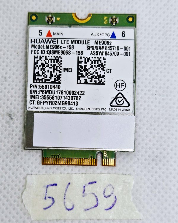 HP EliteBook x360 1020 G2 Huawei LTE modul ME906S-158 – 4G WWAN kartica - rabljeno