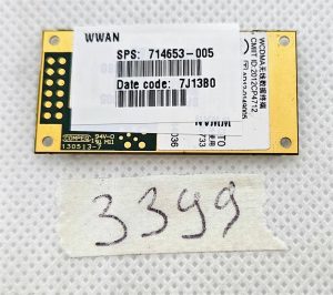 HP ElitePad 900 G1 WWAN HSPA+ MU733 Kartica 714653-005 - Pristen modul za mobilni širokopasovni dostop - rabljeno