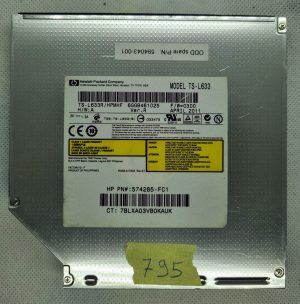 DVD pisalnik HP prenosnika TS-L633 - rabljeno