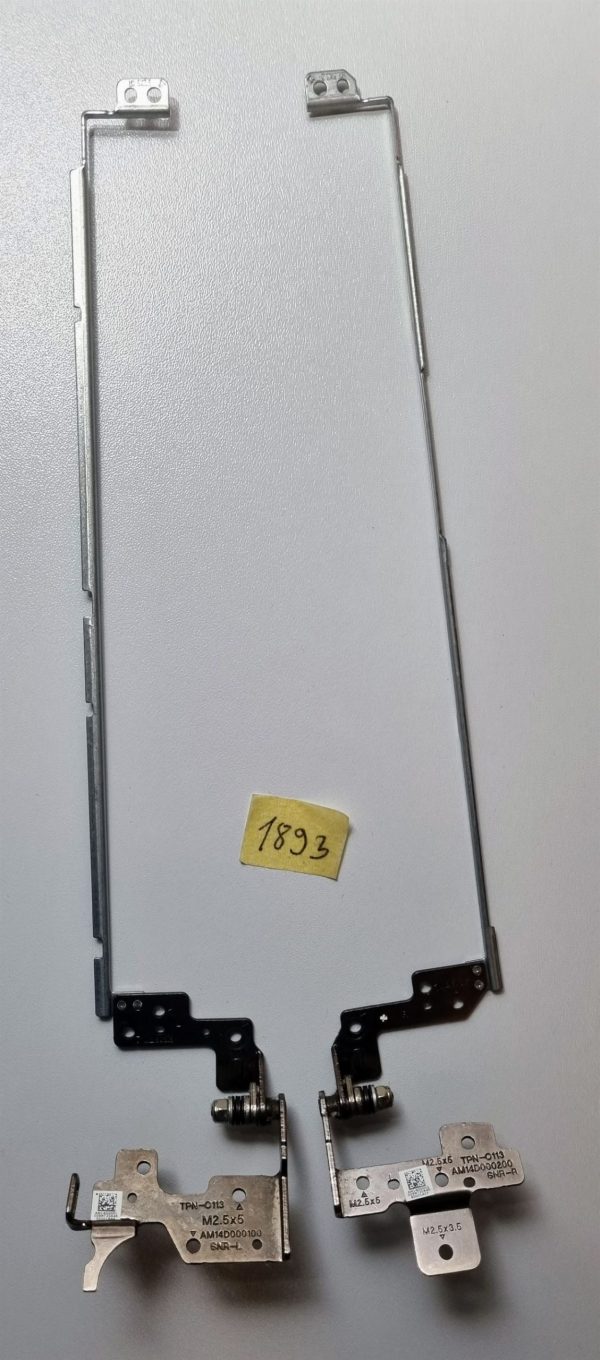 HP Pavilion 15-G 15-H 15-R LCD zaslon tečajni komplet levo desno AM14D000100 AM14D0002 - rabljeno