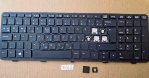 Tipke za tipkovnico HP Pavilion DV6-7000 DV6-7100 – Originalne HP 639396-BA1 Rezervni del - rabljeno