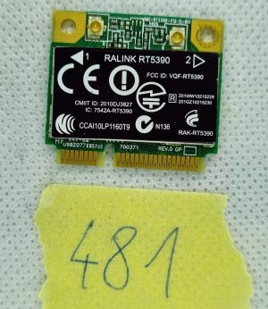 Originalna brezžična PCI Wifi WLAN kartica HP Pavilion g6 2250sa 690980 629883-001 RT5390 - rabljeno