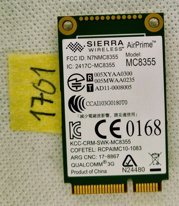 HP ProBook 2570p 6560B Sierra Wireless AirPrime MC8355 WWAN kartica 634400-001 - rabljeno - Image 2