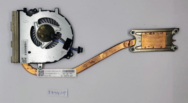 Ventilator za prenosnik HP ProBook 430 G4 z hladilnikom 905730-001 905731-001 | Originalna hladilna rešitev - rabljeno - Image 2