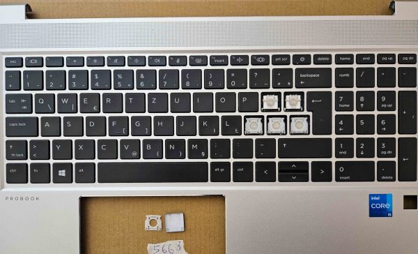 Palmrest z tipkovnico za HP ProBook 450 G8 – Originalni del za zamenjavo prenosnika - rabljeno